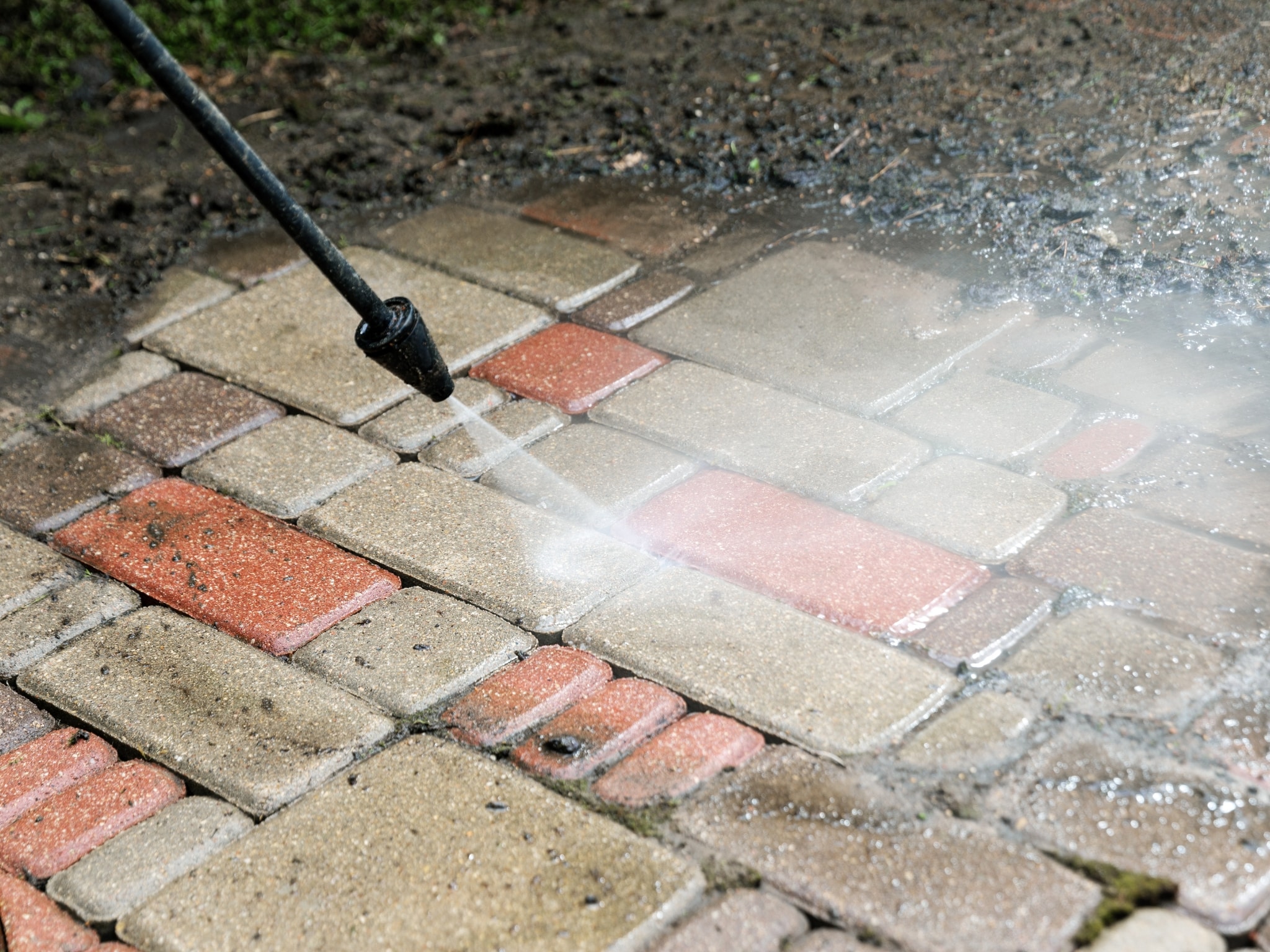 Pavers Cleaning project